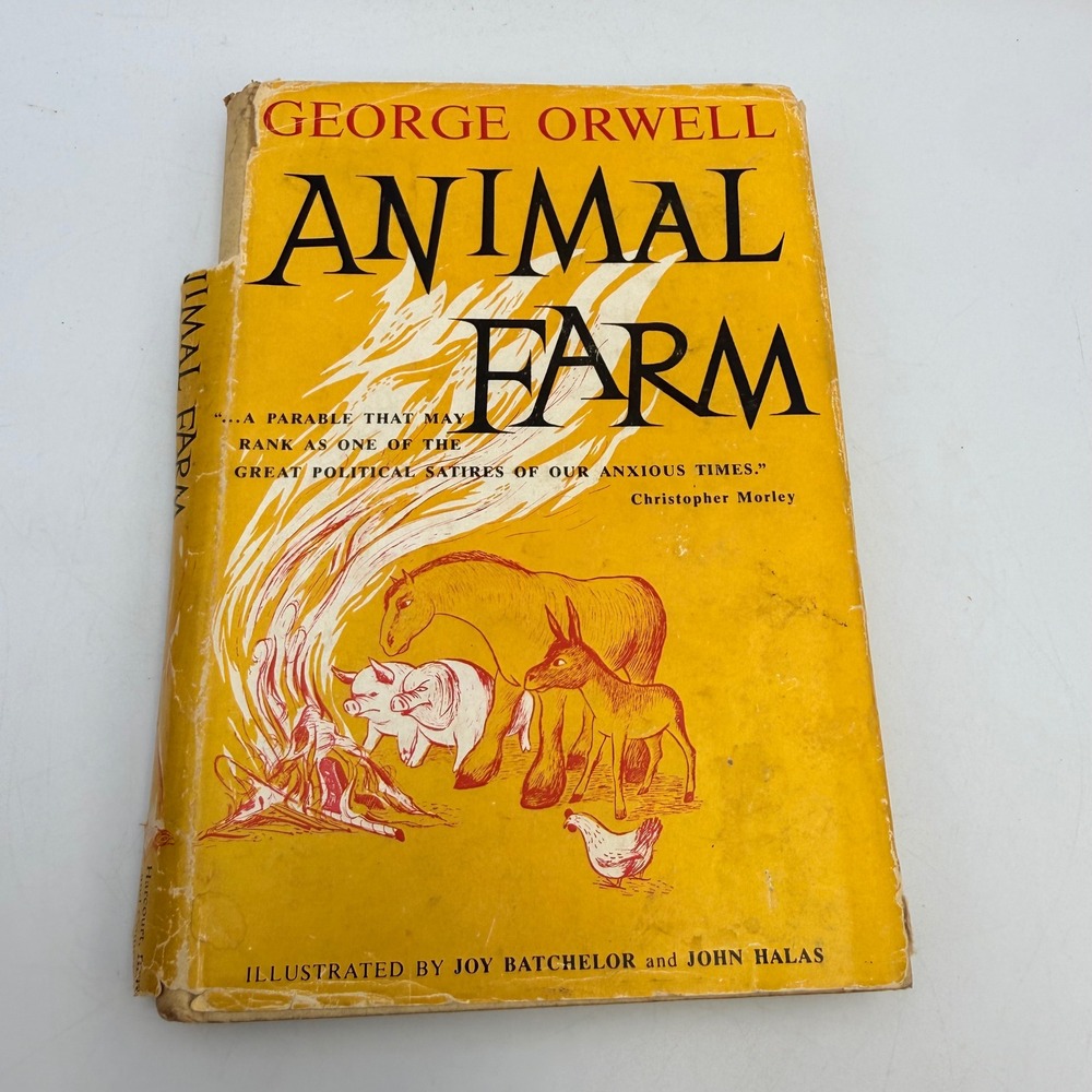 George Orwell Animal Farm Hardcover Illustrated Joy Batchelor John Halas Vintage